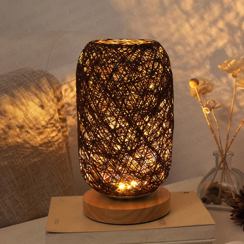 RusticAura - Moderne Rustik Lampe