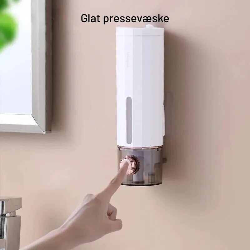 CleanEase – Kompakt vægmonteret dispenser med Smart Press-system