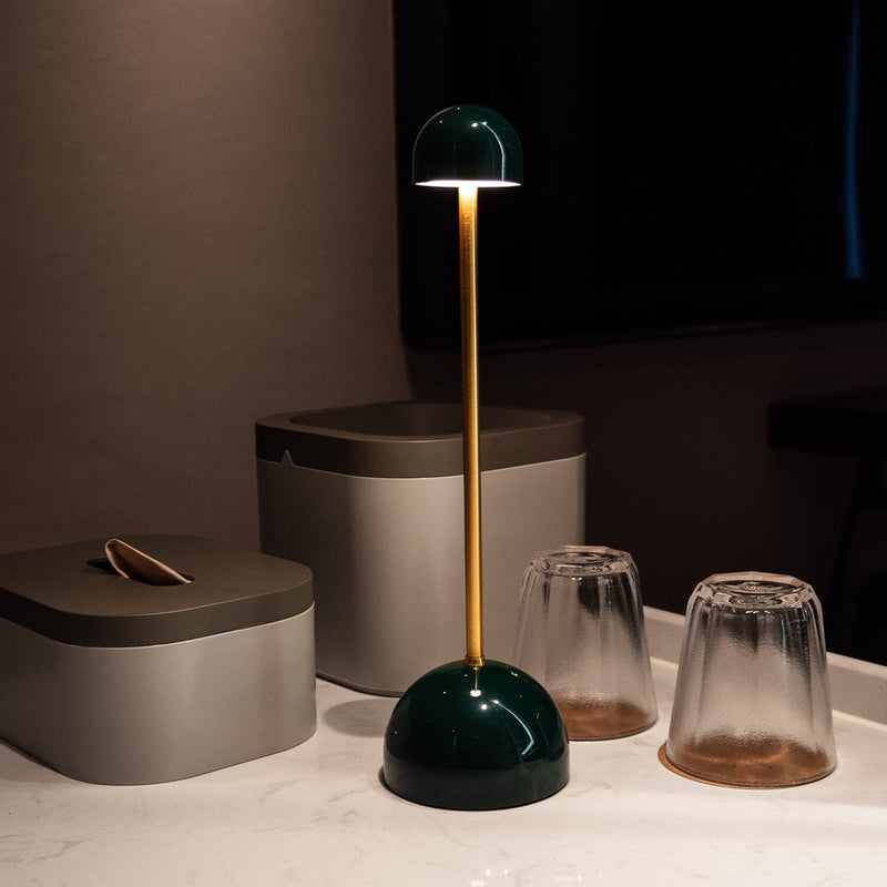 GlowFlex - Moderne ledningsfri bordlampe med berøringsdæmpning og lang batterilevetid