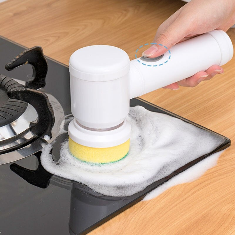 SpinClean – Automatisk centrifugeringsscrubber med roterende hoved til ubesværet og dybdegående rengøring