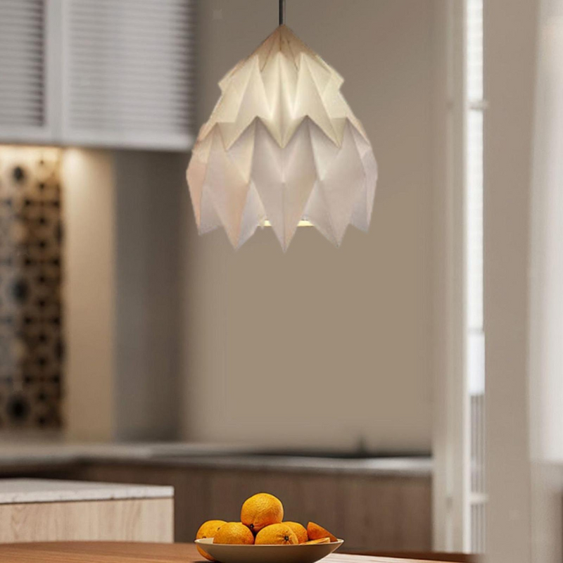 OrigamiGlow – Origami-inspireret pendel med lagdelt kunstnerisk design