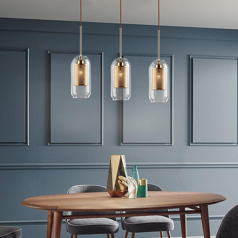 GlassLuxe - Elegant glas pendellampe til moderne interiør