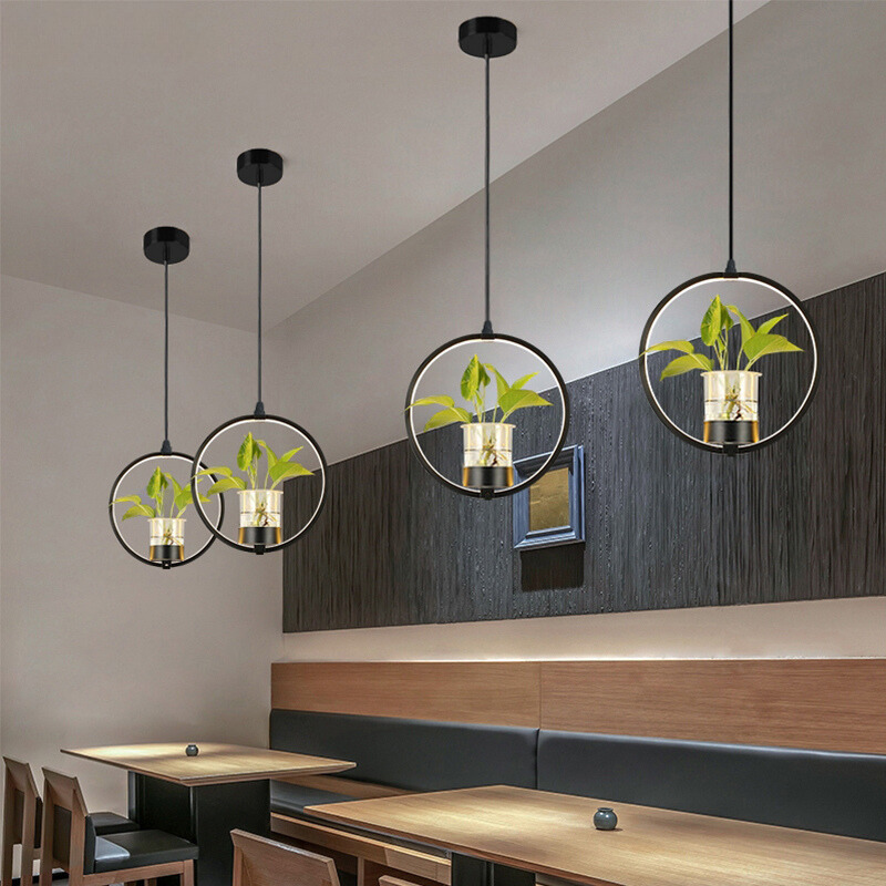 GreenLume - Hængende plantelampe med blød belysning til beroligende hjemmestemning