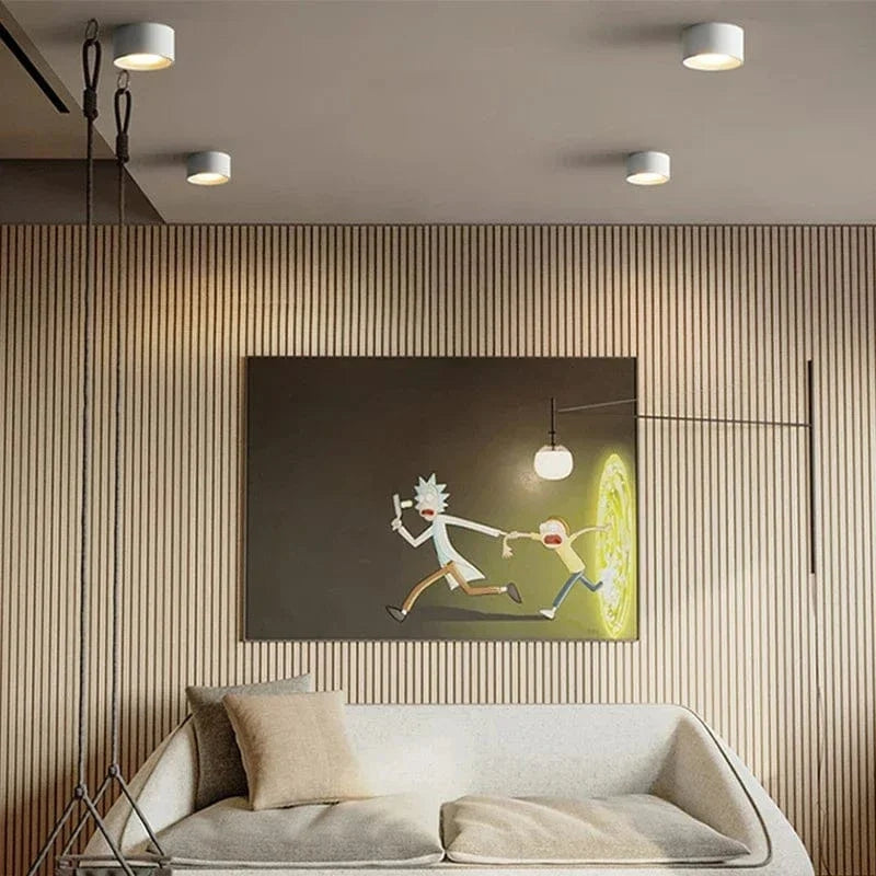 LumeSphere – Minimalistisk loftslampe med moderne design til moderne interiør