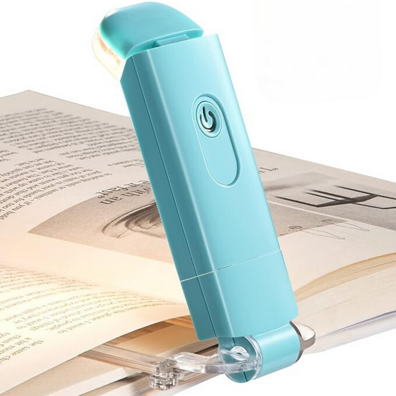 ReadingLight – USB genopladeligt Klip-på læselys med justerbar lysstyrke