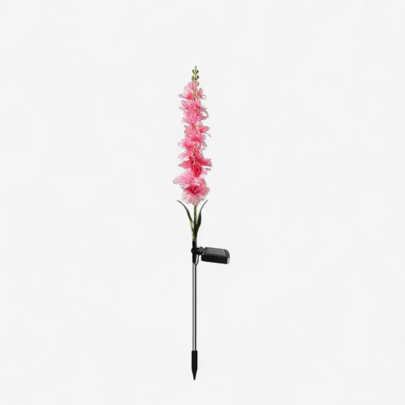 SolarGlow – Solcelledrevet LED lys med Jordstik og Blomsterdesign