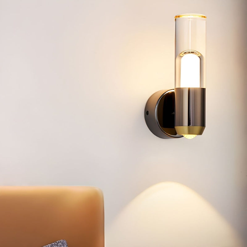 GlowCylindro - LED væglampe med cylindrisk design til indendørs brug
