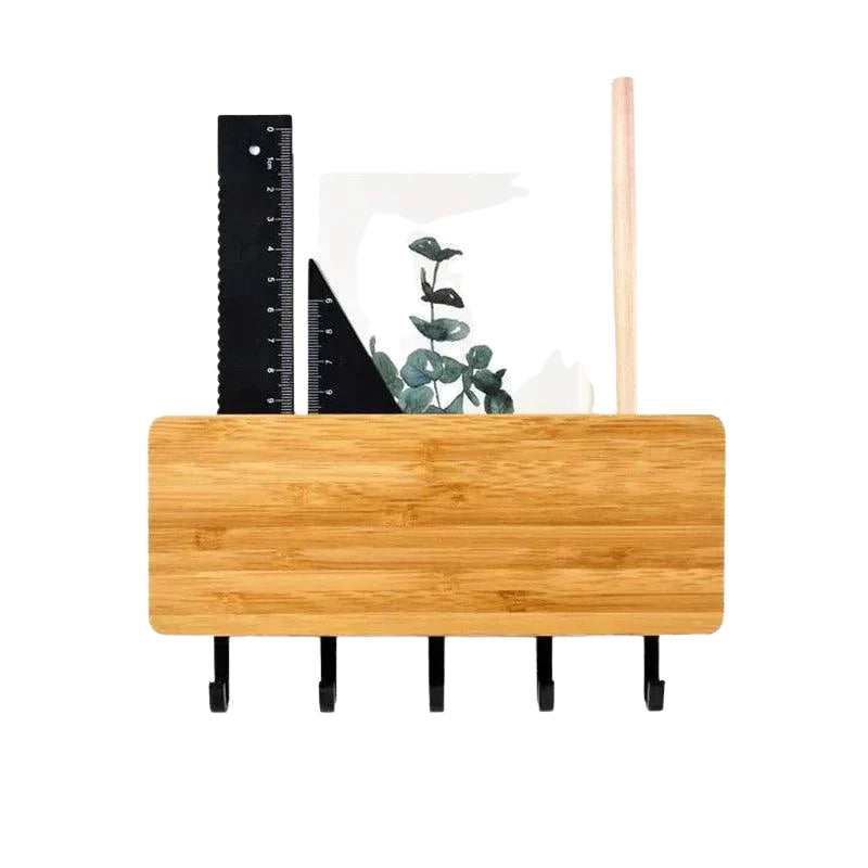 ShelfHook – Vægmonteret organizer med hylde og flere kroge