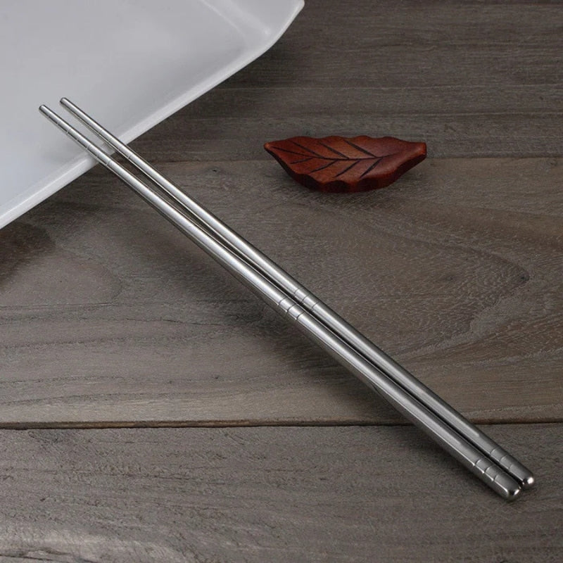 ElegantDine – 5-par spisepinde i rustfrit stål med poleret finish