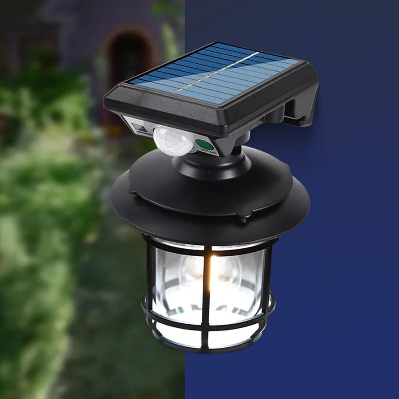 LumiPro – LED Væglys med Bevægelsessensor og Solenergi