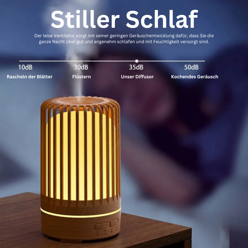 PureMist – Mini aromaluftfugter med LED lys til hjemmet og kontoret