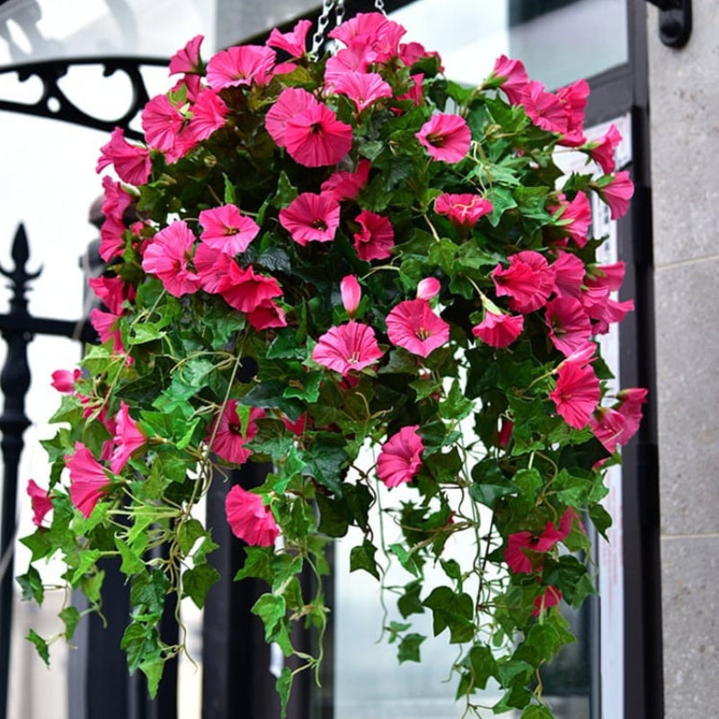 BloomHaven – Sæt med Kunstige Morgenfrueblomster med Hængesnor