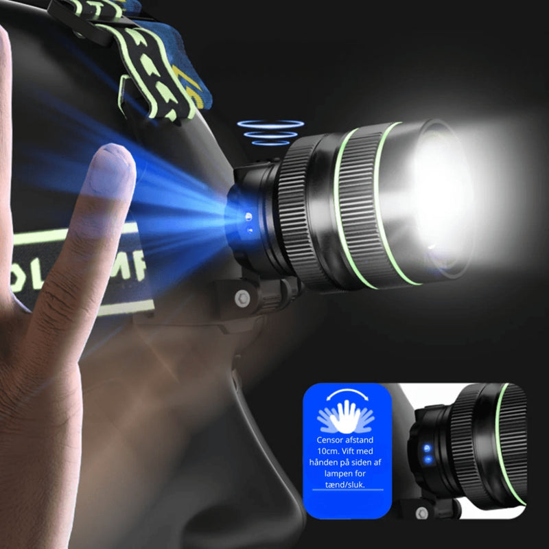 BrightTrail – 10.000 Lumen forlygte med justerbar stråle og Powerbank-mulighed