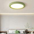 ZenHalo – Loftlampe med krusningsinspireret form og rolig belysning ovenfra