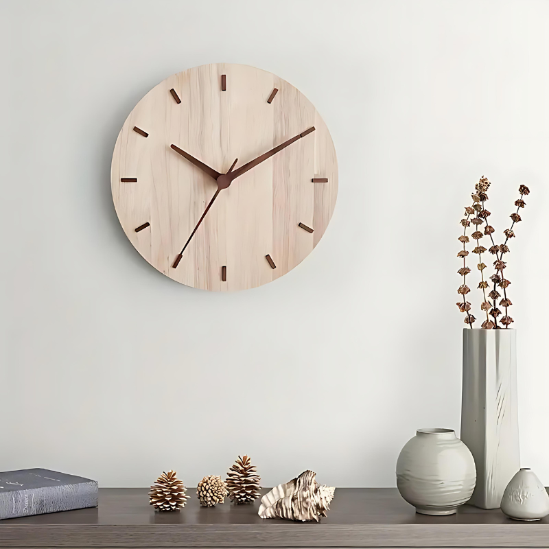 AuraClock - Minimalistisk vægur med elegant design til et stilfuldt interiør