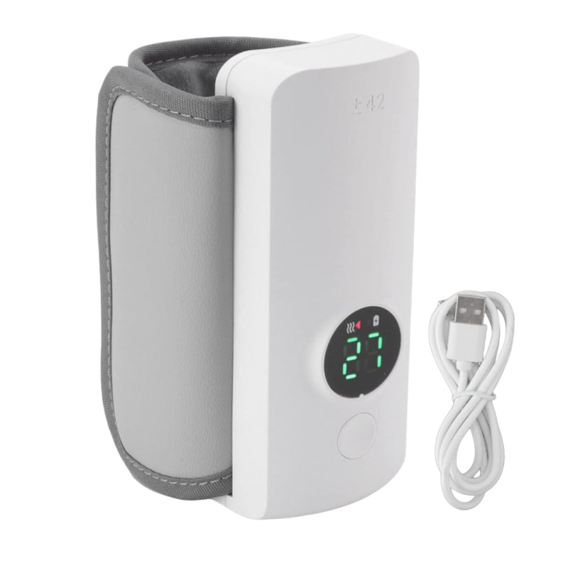 TinyHeat – Genopladelig Flaskevarmer til Baby
