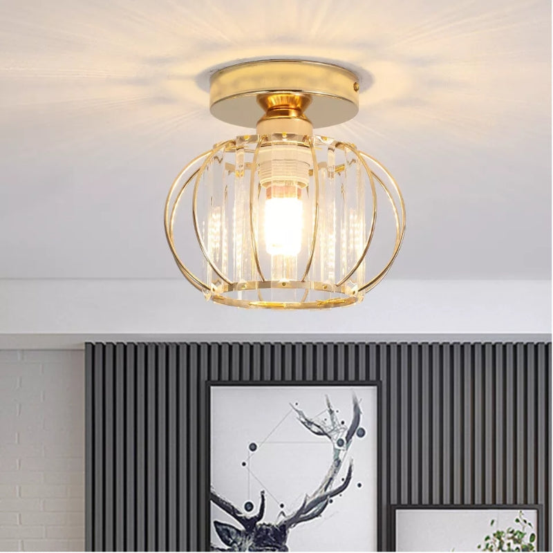 ShineVault – LED Lysekrone Pendellampe med Burdesign til Stuer