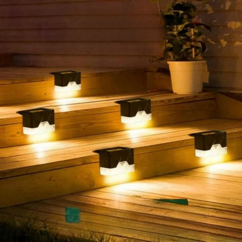 LumiPath – Wetterfeste Solar-LED-Leuchten für müheloses Leuchten im Freien | 5+5 Gratis