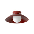 LumiGlow – Retro nordisk macaron loftlampe med minimalistisk flush-mount design