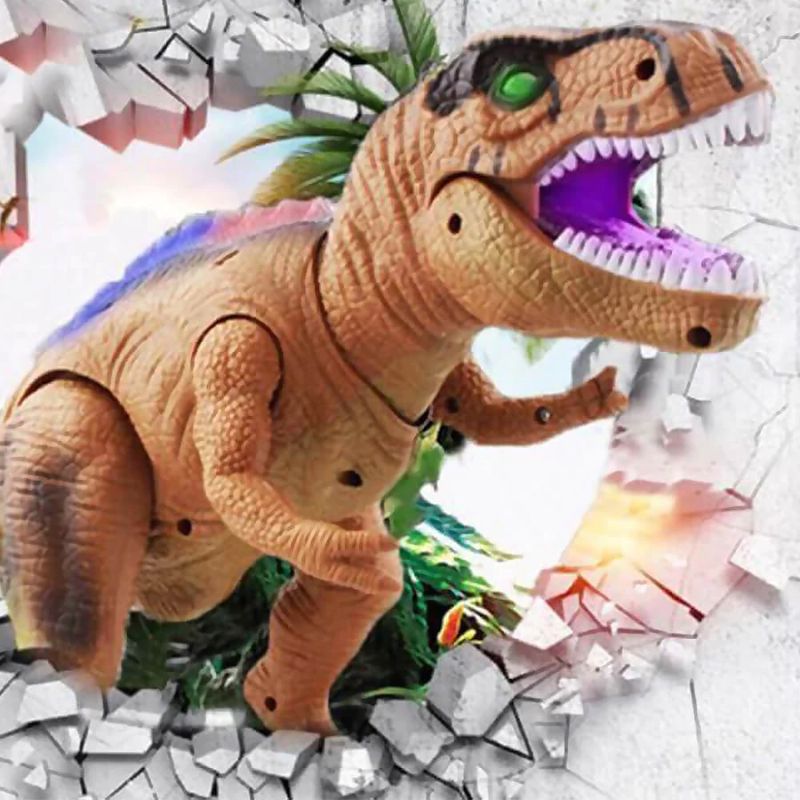 DinoRex - Fjernstyret Dinosaurlegetøj med LED Lys