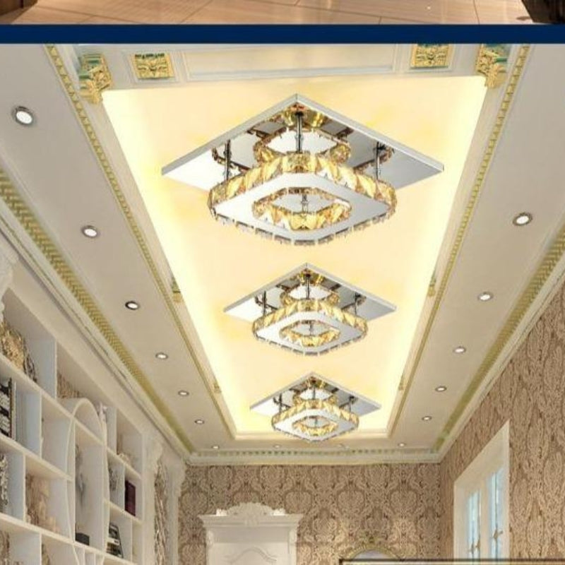 LuxeAura – Funklende loftslampe med elegant glød og moderne touch