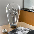 MagnetGlow – Industriel glasbordlampe med dæmpningsfunktion til moderne hjem
