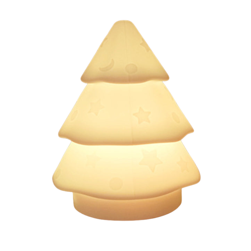 TreeGlow – Silica juletræs-LED natbordslampe