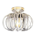 LumiGlow – Moderne krystal-loftslampe med klassisk design