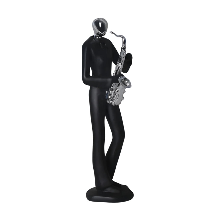 NordicMuse – Dansende Par Figur med Flydende Linjer og Nordisk-Inspireret Design