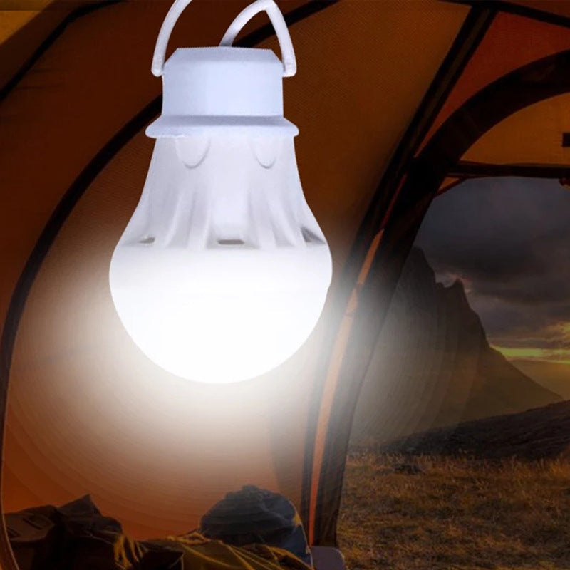 GlobeLite – Pæreformet bærbar LED-lampe med ophængsloop