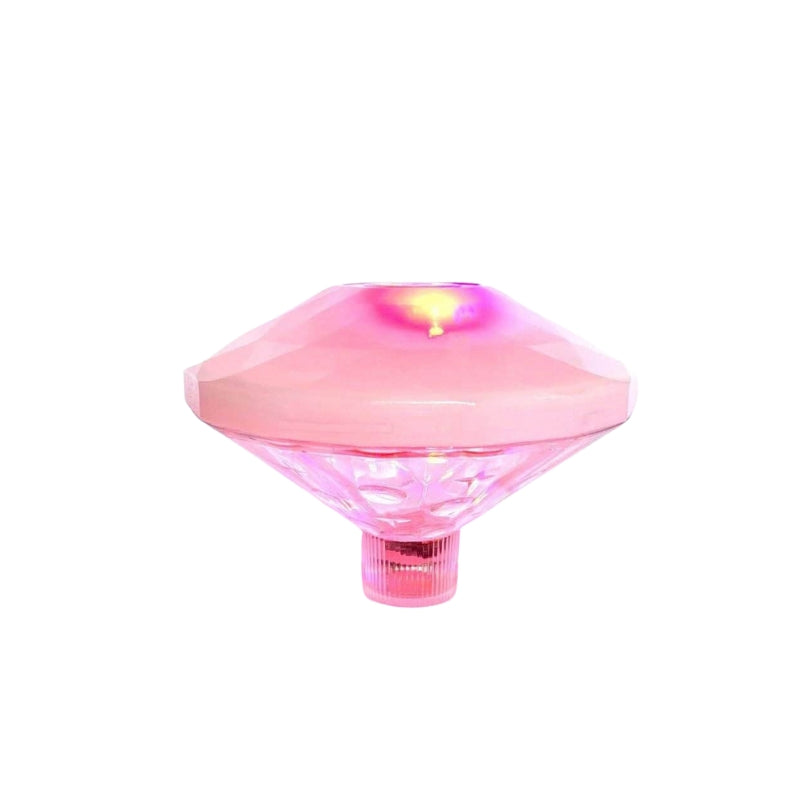 LumiGem – Diamantformet RGB LED-natlampe med vandtæt design