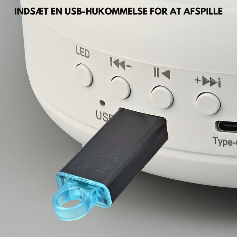 LumiVibe – Fordybende stjernelysprojektion med Bluetooth-lyd og rytmesynkronisering