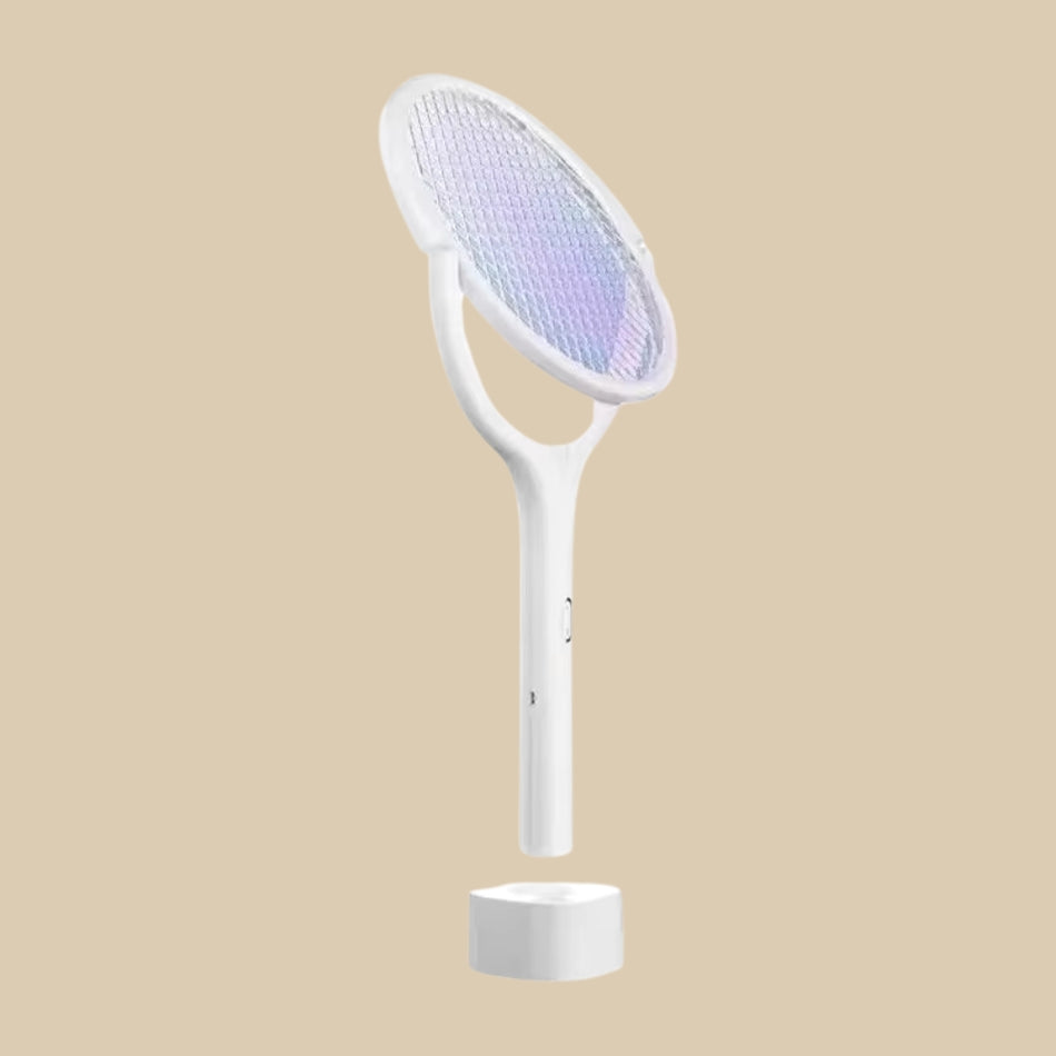 ZapGuard – Elektrisk fluesmækkersæt med aftageligt håndtag og USB-opladning