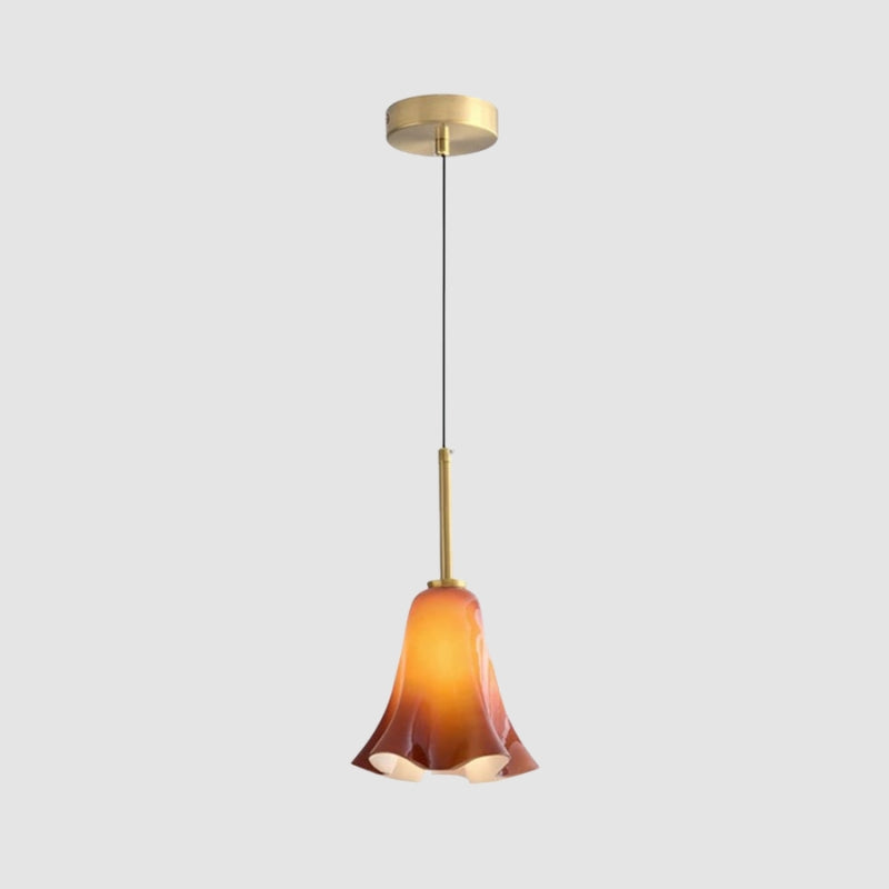 FloraGlow - LED Pendellampe med Blomsterinspireret Design