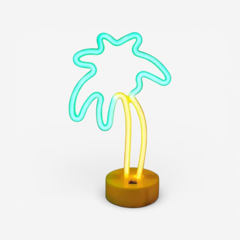 GlowCraft - LED Bordlampe Med Dekorativt Design