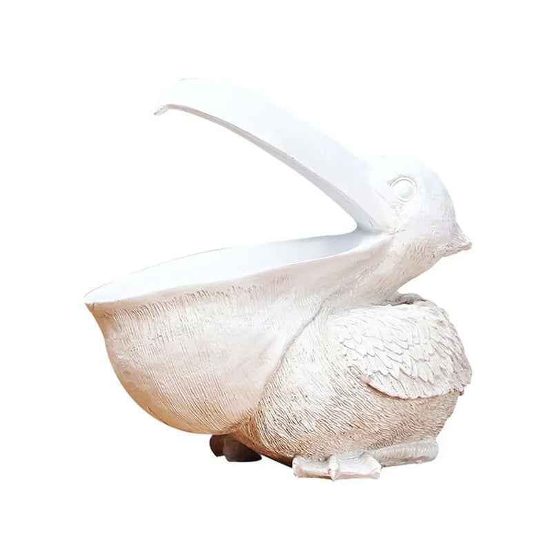 FeatherBowl – Pelikanfigur med dekorativ opbevaringsskål