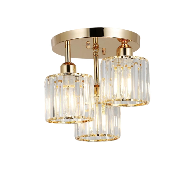 ShineVista – Moderne Krystal Lysekrone Loftlampe med Justerbar Lysstyrke