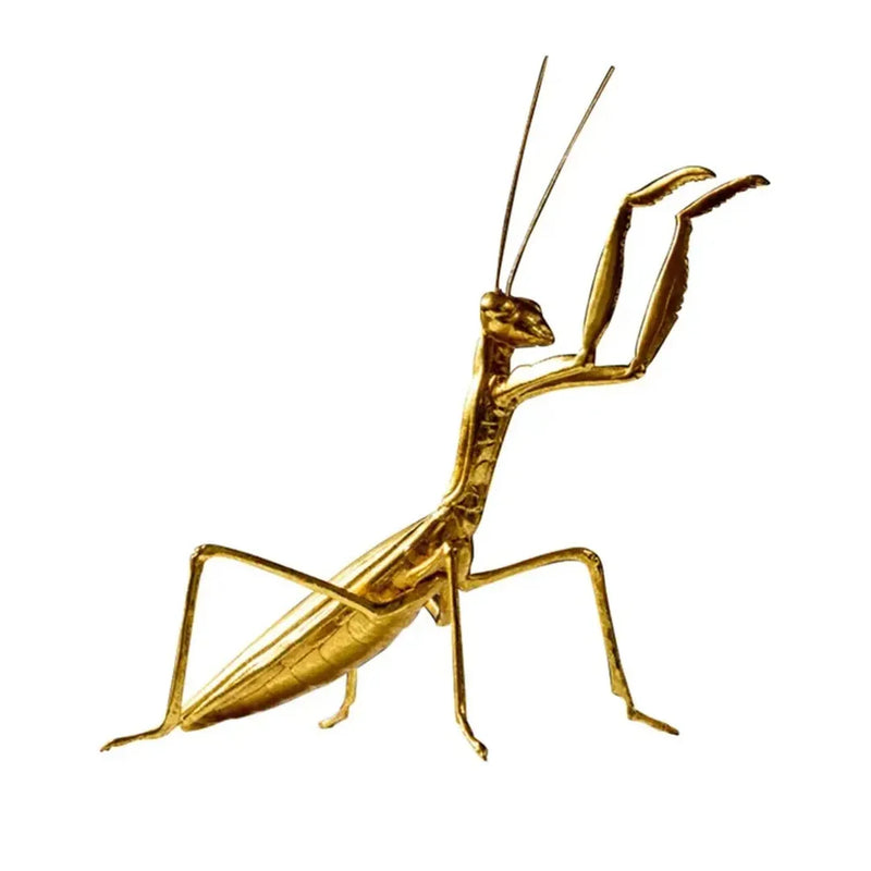 InsectaLuxe – Guldskulpturer af knæler, græshoppe og bi