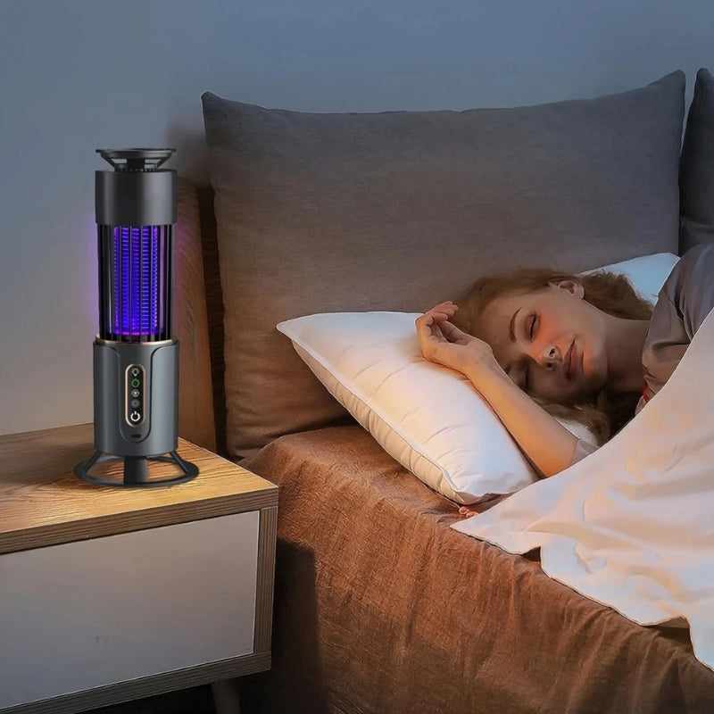 BugShield - Myggelampe med genopladeligt batteri og flere lysindstillinger