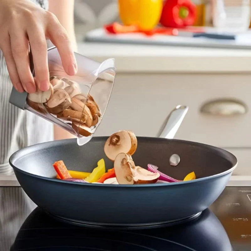 SharpChef – Kompakt Skærer til Grøntsager, Frugt og Æg med Skarpe Klinger