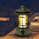 RetroFlame - Vintage LED lanterne til udendørs eventyr