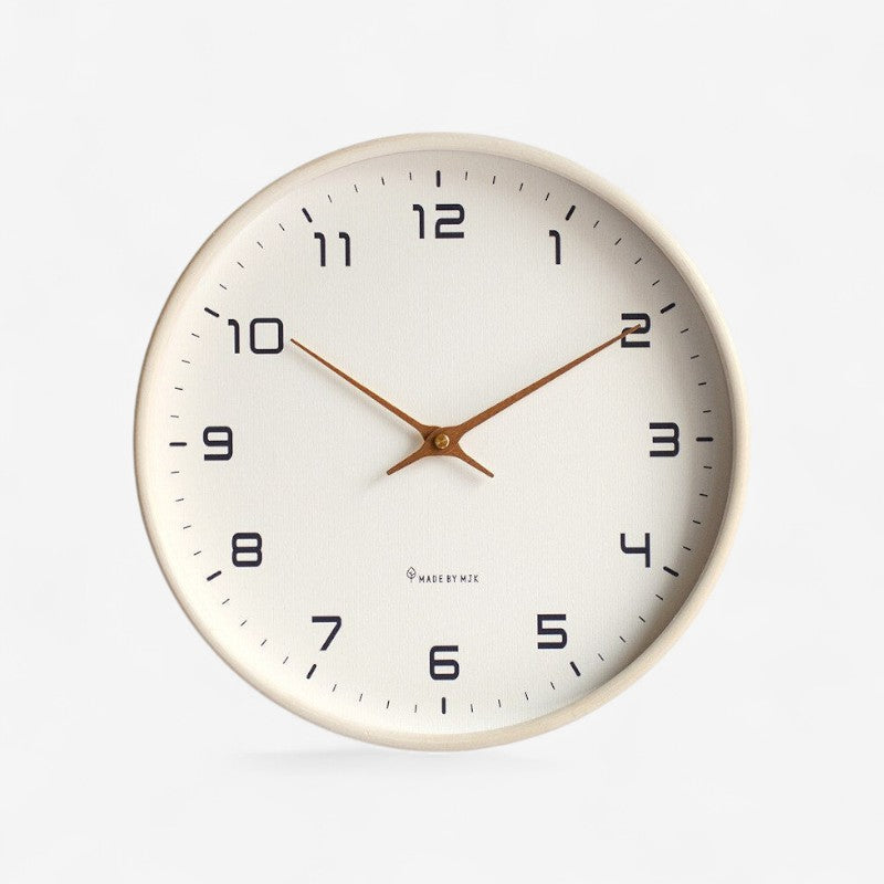 ClockNest – Rund Vægur med Digital Display