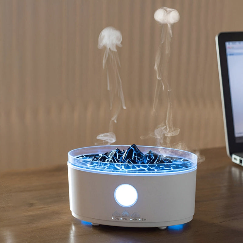 AromaGlow – Meduse inspireret Aroma Diffuser med Tænd Sluk Knap