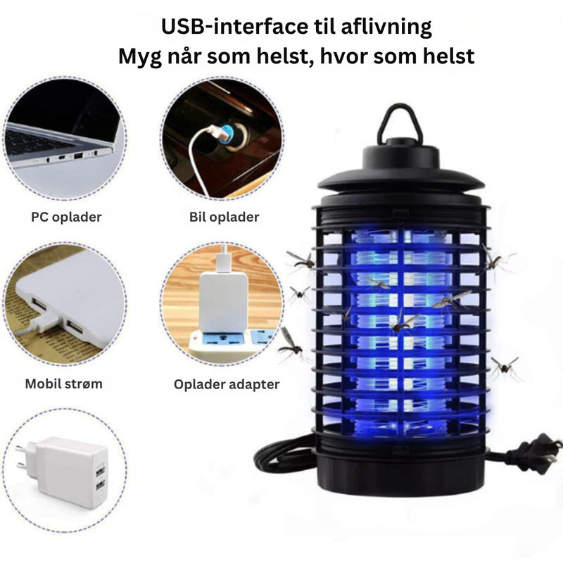 InsectShield - Genopladelig Mosquito Killer Lampe Til Ethvert Rum