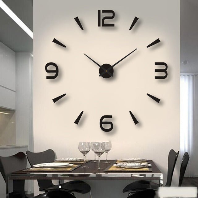 TimeMaster – Moderne 3D-vægur med moderne design til ethvert rum