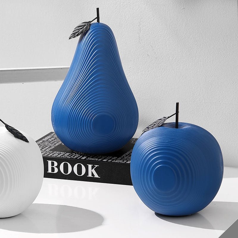 FruitForm - 3D æble- og pæreskulptursæt til kunstnerisk indretning