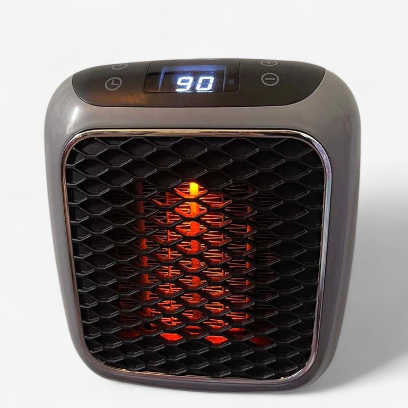 SwiftWarm – Bærbar elektrisk varmeovn med temperaturdisplay