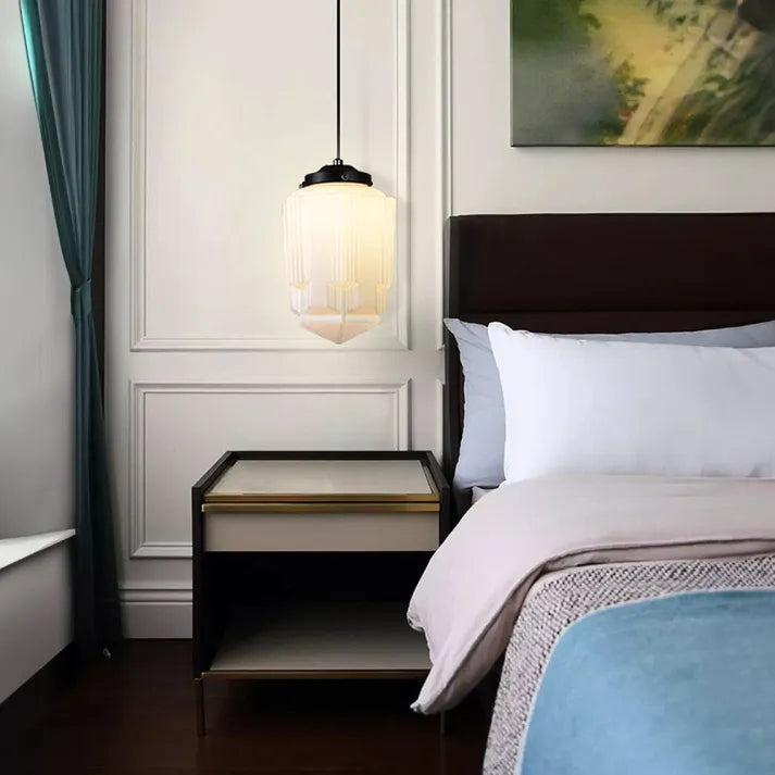 VintageGlow – Elegant geometrisk hængelampe til moderne interiør