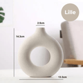 AuraDonut - Sofistikeret vase med unikt donutdesign