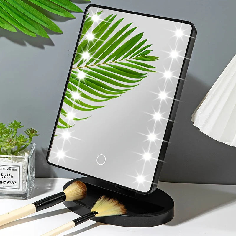 BrightView – Berøringskontrol LED-spejl til fejlfri makeup-påføring